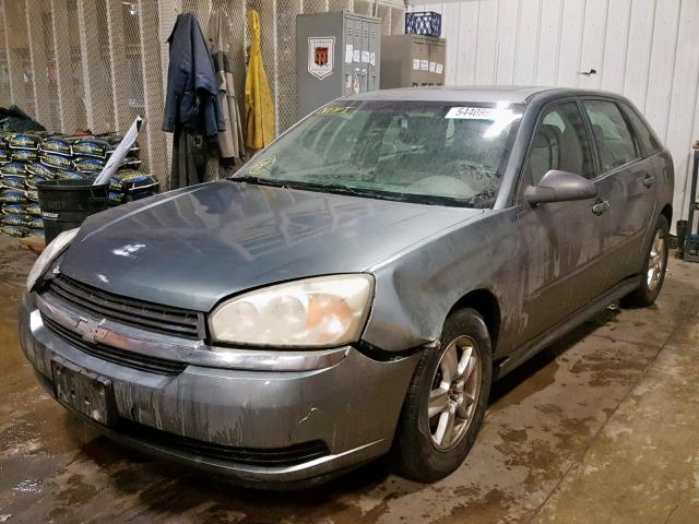 1G1ZT64875F152792 - 2005 CHEVROLET MALIBU MAX 灰色 照片 2