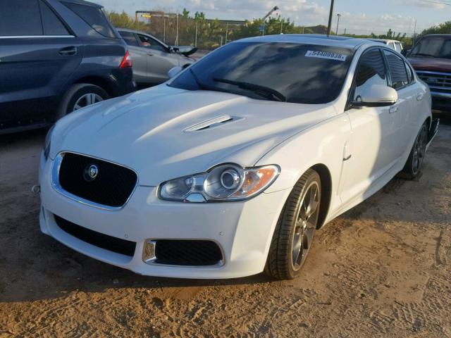 SAJWA0JC7BMS08986 - 2011 JAGUAR XF R WHITE photo 2