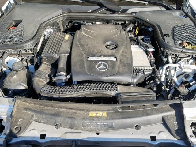 WDDZF4KB0HA055359 - 2017 MERCEDES-BENZ E 300 4MAT WHITE photo 7