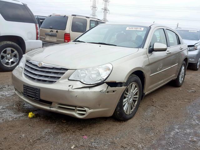 1C3LC56K67N560584 - 2007 CHRYSLER SEBRING TO TAN photo 2