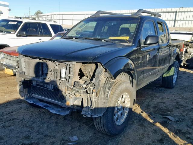 1N6AD07WX5C444458 - 2005 NISSAN FRONTIER C BLACK photo 2