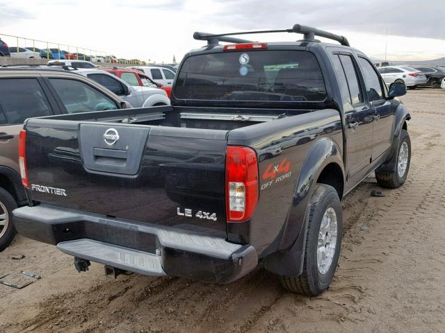 1N6AD07WX5C444458 - 2005 NISSAN FRONTIER C BLACK photo 4