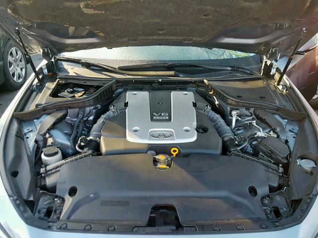 JN1BV7AP4EM670233 - 2014 INFINITI Q50 BASE BLUE photo 7