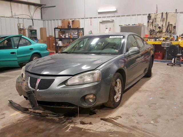 2G2WS522741375687 - 2004 PONTIAC GRAND PRIX ვერცხლისფერი ფოტო 2