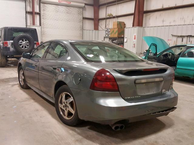 2G2WS522741375687 - 2004 PONTIAC GRAND PRIX ვერცხლისფერი ფოტო 3