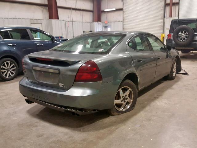 2G2WS522741375687 - 2004 PONTIAC GRAND PRIX ვერცხლისფერი ფოტო 4