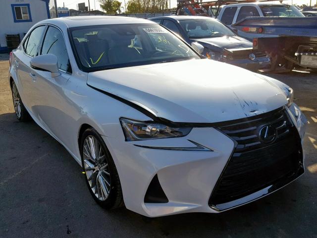 JTHBA1D2XJ5066999 - 2018 LEXUS IS 200T WHITE photo 1