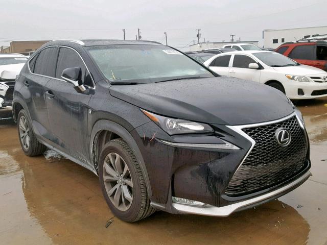 JTJBARBZ1G2091166 - 2016 LEXUS NX 200T BLACK photo 1