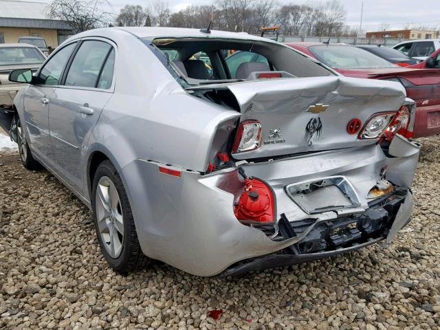 1G1ZB5EB3A4139809 - 2010 CHEVROLET MALIBU LS 灰色 照片 3