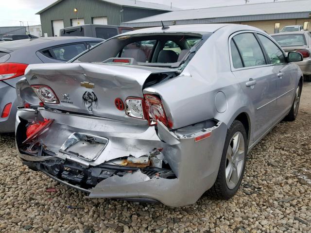 1G1ZB5EB3A4139809 - 2010 CHEVROLET MALIBU LS 灰色 照片 4