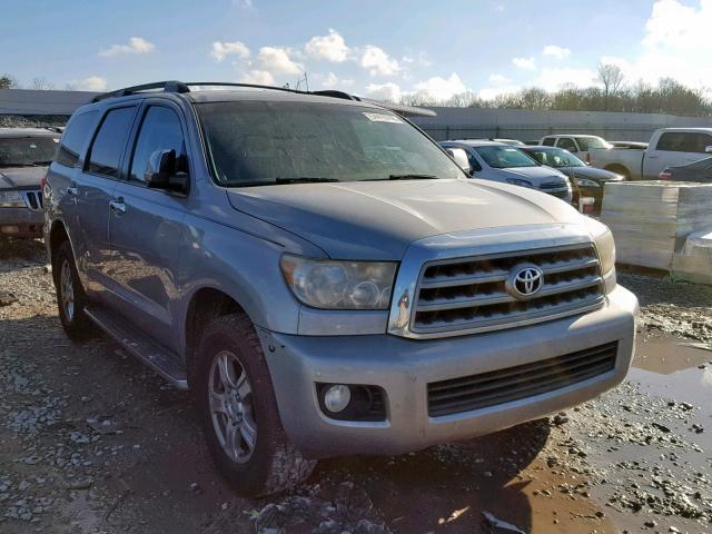 5TDZY68A38S006688 - 2008 TOYOTA SEQUOIA LI SILVER photo 1