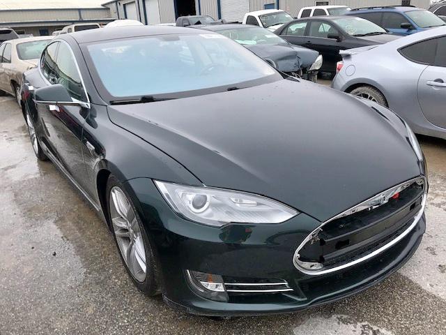 5YJSA1CG2DFP08665 - 2013 TESLA MODEL S GREEN photo 1