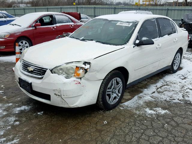 1G1ZS58N58F148726 - 2008 CHEVROLET MALIBU LS 白色 照片 2
