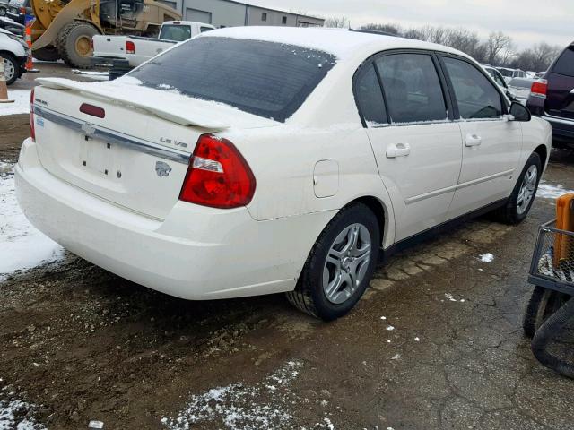 1G1ZS58N58F148726 - 2008 CHEVROLET MALIBU LS 白色 照片 4