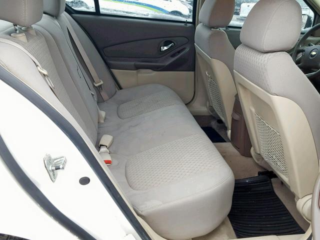 1G1ZS58N58F148726 - 2008 CHEVROLET MALIBU LS 白色 照片 6