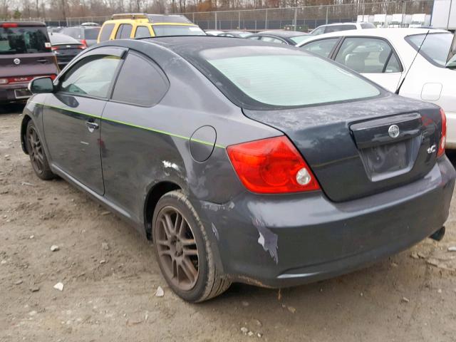 JTKDE177760120195 - 2006 TOYOTA SCION TC 石墨色 照片 3