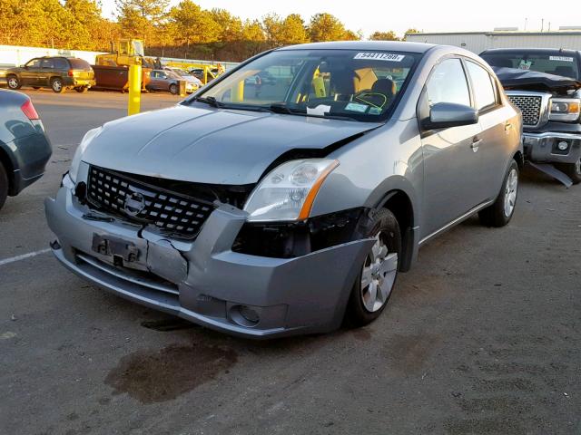 3N1AB61E28L765286 - 2008 NISSAN SENTRA 2.0 GRAY photo 2