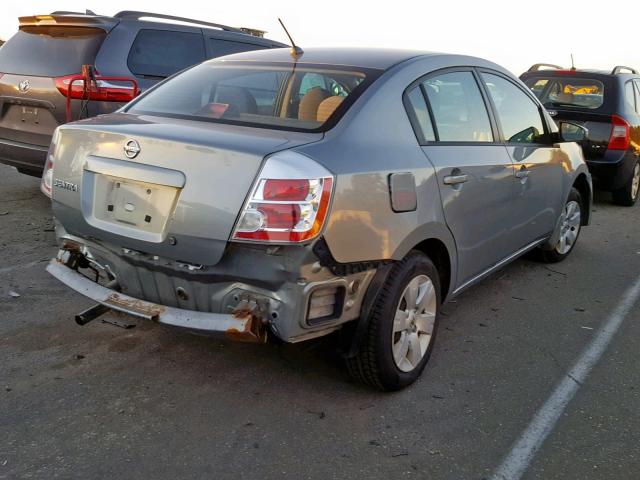 3N1AB61E28L765286 - 2008 NISSAN SENTRA 2.0 GRAY photo 4