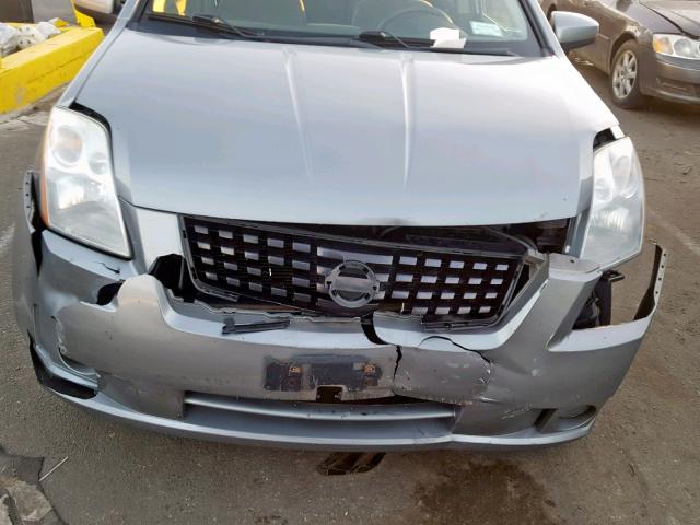 3N1AB61E28L765286 - 2008 NISSAN SENTRA 2.0 GRAY photo 7