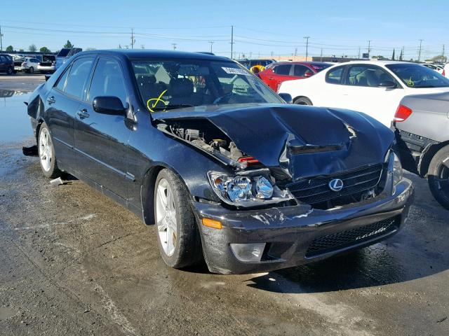 JTHBD192830080299 - 2003 LEXUS IS 300 BLACK photo 1