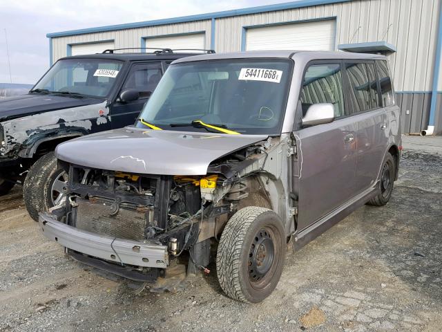 JTLKT334554029580 - 2005 TOYOTA SCION XB Күміс фото 2