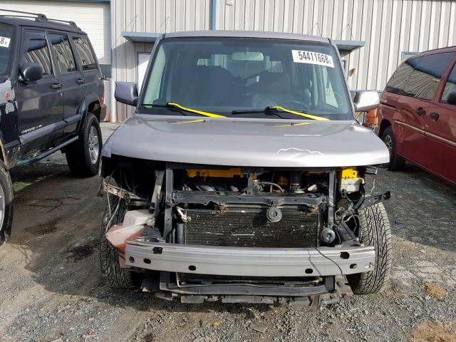 JTLKT334554029580 - 2005 TOYOTA SCION XB Күміс фото 9