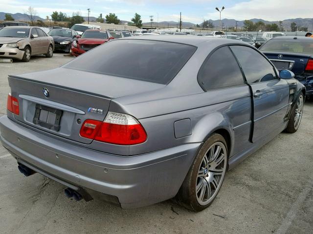 WBSBL93435PN61478 - 2005 BMW M3 SILVER photo 4