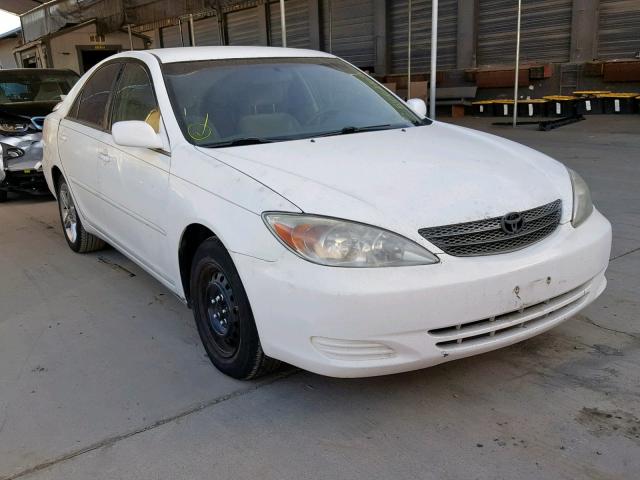 4T1BE32K22U063053 - 2002 TOYOTA CAMRY LE WHITE photo 1