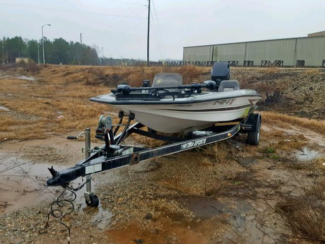 HSX6Z142G596 - 1996 BOAT W/TRAILER GRAY photo 2