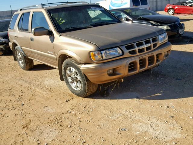 4S2DM58WX14315740 - 2001 ISUZU RODEO S GOLD photo 1