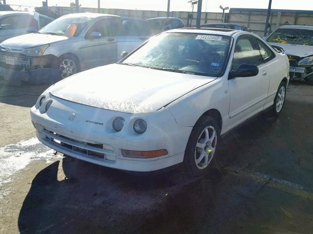 JH4DC4465VS004098 - 1997 ACURA INTEGRA GS WHITE photo 2