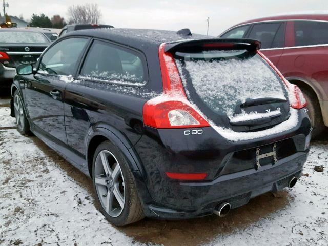 YV1672MK0B2234573 - 2011 VOLVO C30 T5 BLACK photo 3