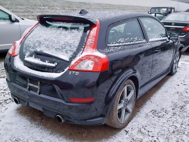 YV1672MK0B2234573 - 2011 VOLVO C30 T5 BLACK photo 4