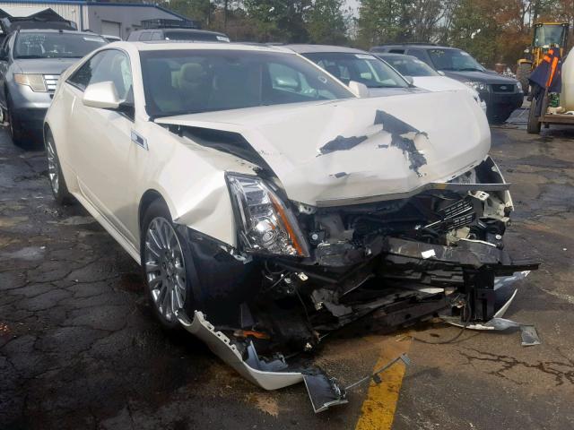 1G6DP1E36D0168563 - 2013 CADILLAC CTS PREMIU WHITE photo 1