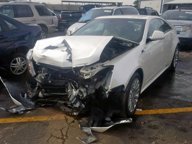 1G6DP1E36D0168563 - 2013 CADILLAC CTS PREMIU WHITE photo 2