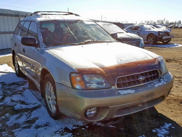 4S3BH675337617085 - 2003 SUBARU LEGACY OUT SILVER photo 1