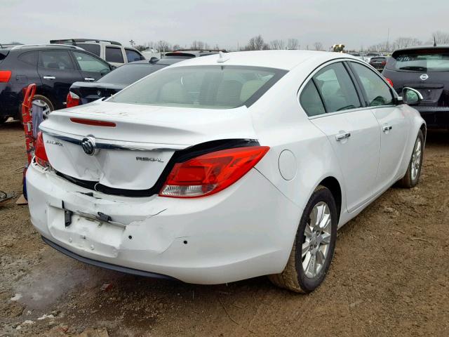 2G4GS5ER4C9128471 - 2012 BUICK REGAL PREM WHITE photo 4