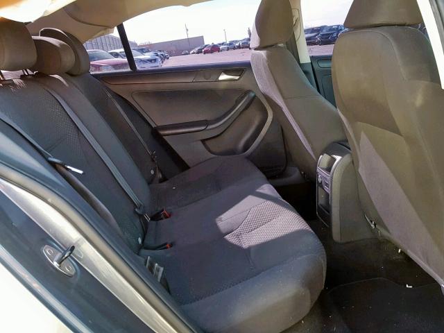 3VW2K7AJ4DM290519 - 2013 VOLKSWAGEN JETTA BASE Սև լուսանկար 6