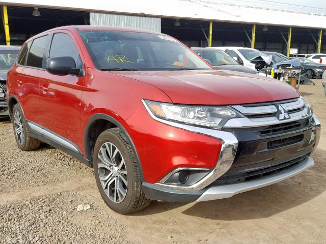 JA4AD2A32JZ015958 - 2018 MITSUBISHI OUTLANDER RED photo 1