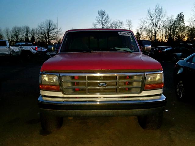 1FTHX26G3RKA86856 - 1994 FORD F250 TWO TONE photo 9