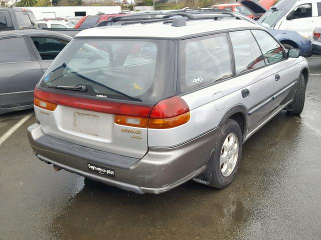 4S3BG6853X7618891 - 1999 SUBARU LEGACY OUT SILVER photo 4