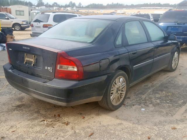 YV1TS90DX11165638 - 2001 VOLVO S80 T6 BLACK photo 4