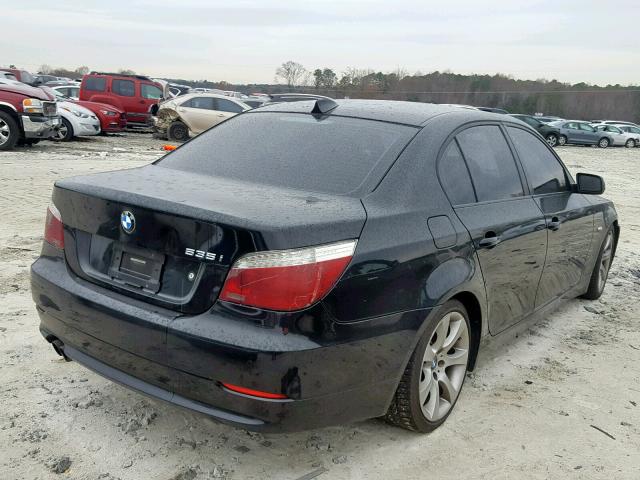 WBANW13528CZ75107 - 2008 BMW 535 I BLACK photo 4