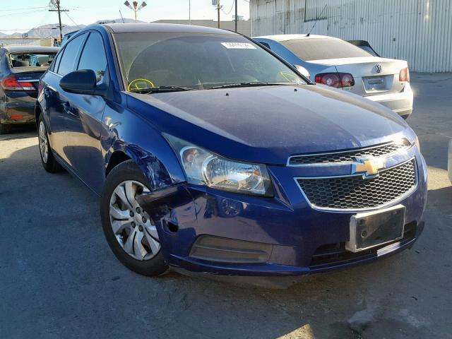 1G1PC5SH7C7141884 - 2012 CHEVROLET CRUZE LS BLUE photo 1