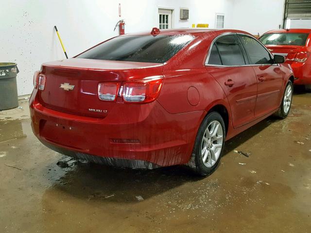 1G11C5SL7EF248226 - 2014 CHEVROLET MALIBU 1LT RED photo 4