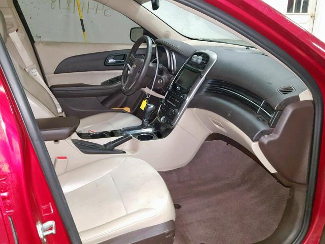 1G11C5SL7EF248226 - 2014 CHEVROLET MALIBU 1LT RED photo 5