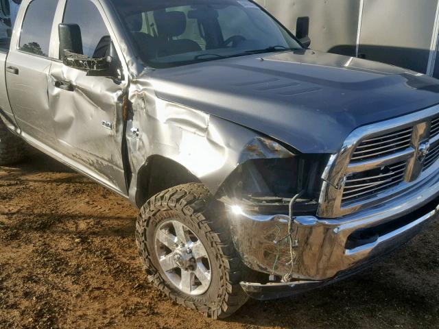 3C6UD5CL2CG155360 - 2012 DODGE RAM 2500 S GRAY photo 9