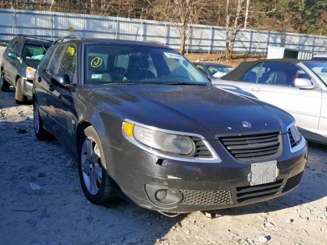 YS3EH59GX73518646 - 2007 SAAB 9-5 AERO BLACK photo 1