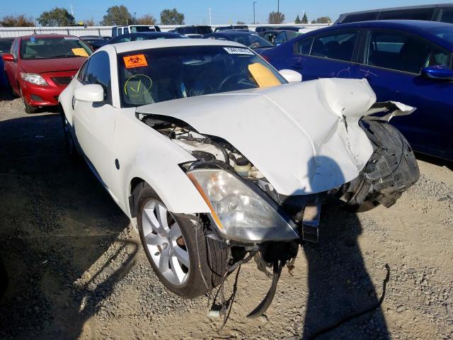 JN1AZ34E55M651791 - 2005 NISSAN 350Z COUPE WHITE photo 1