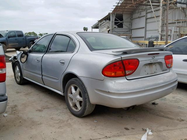 1G3NL52E24C240321 - 2004 OLDSMOBILE ALERO GL SILVER photo 3